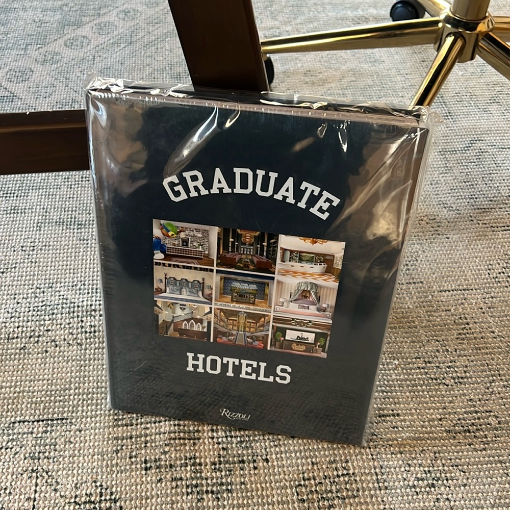 NWT Graduate Hotels Coffee Table Book